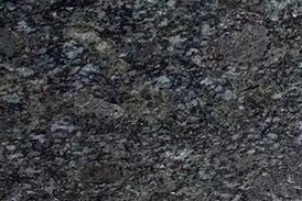 A deep charcoal granite with subtle blue-gray flecks.