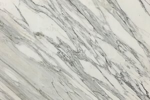 White marble with gold and grey veining
