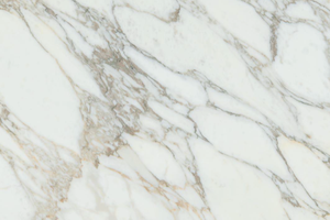 A white marble with soft gray veining and subtle warm accents.