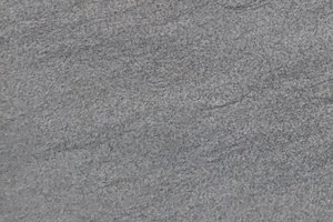 A medium gray stone with fine, subtle movement and a soft, uniform texture.
