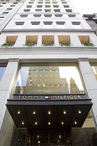 Tommy Hilfiger retail facade