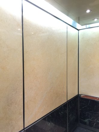 Interior Elevator at Metropolitan Hospital New York