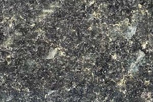 Dark green granite with natural tonal variation.