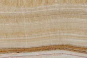 A brown onyx with veins.