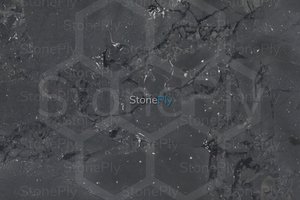 A black and gray granite.