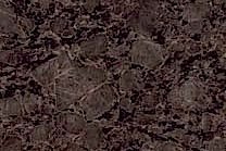 A pinkish brown background on a beige, brown and black granite.