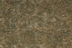 A brown granite with flecks.