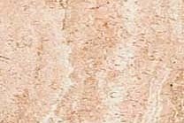 A pink and beige travertine with veins.