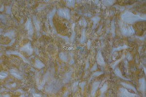 A gold and gray limestone.